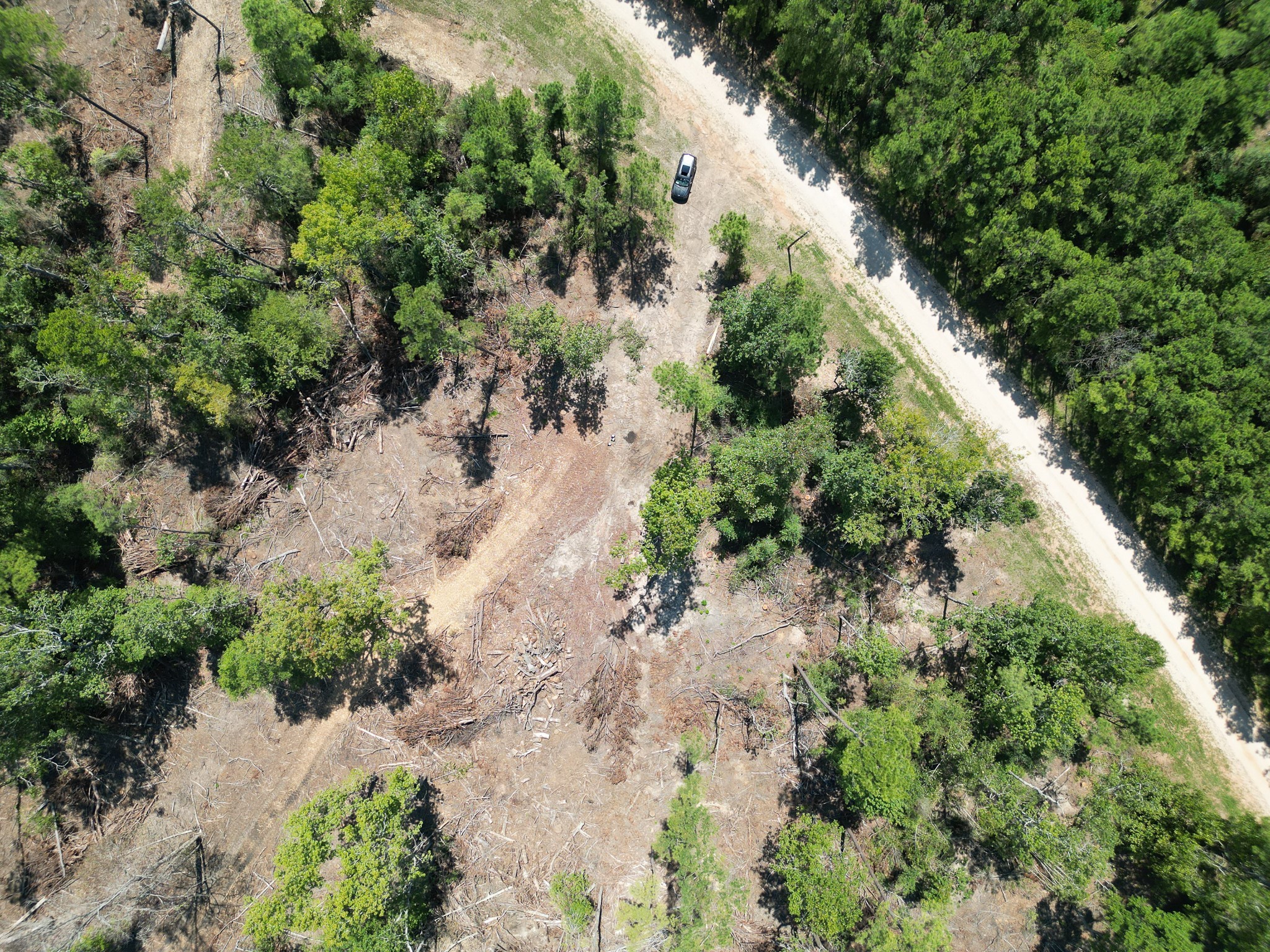 Tbd Vick Spring Road Huntsville, TX 77340 - Photo 13 of 14 an aerial view of residential house with outdoor space and trees all around
