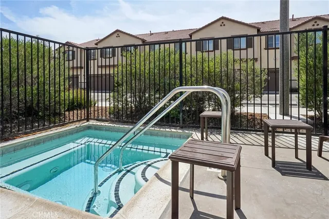 a view of a balcony and a wooden floor