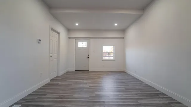 a view of empty room with window