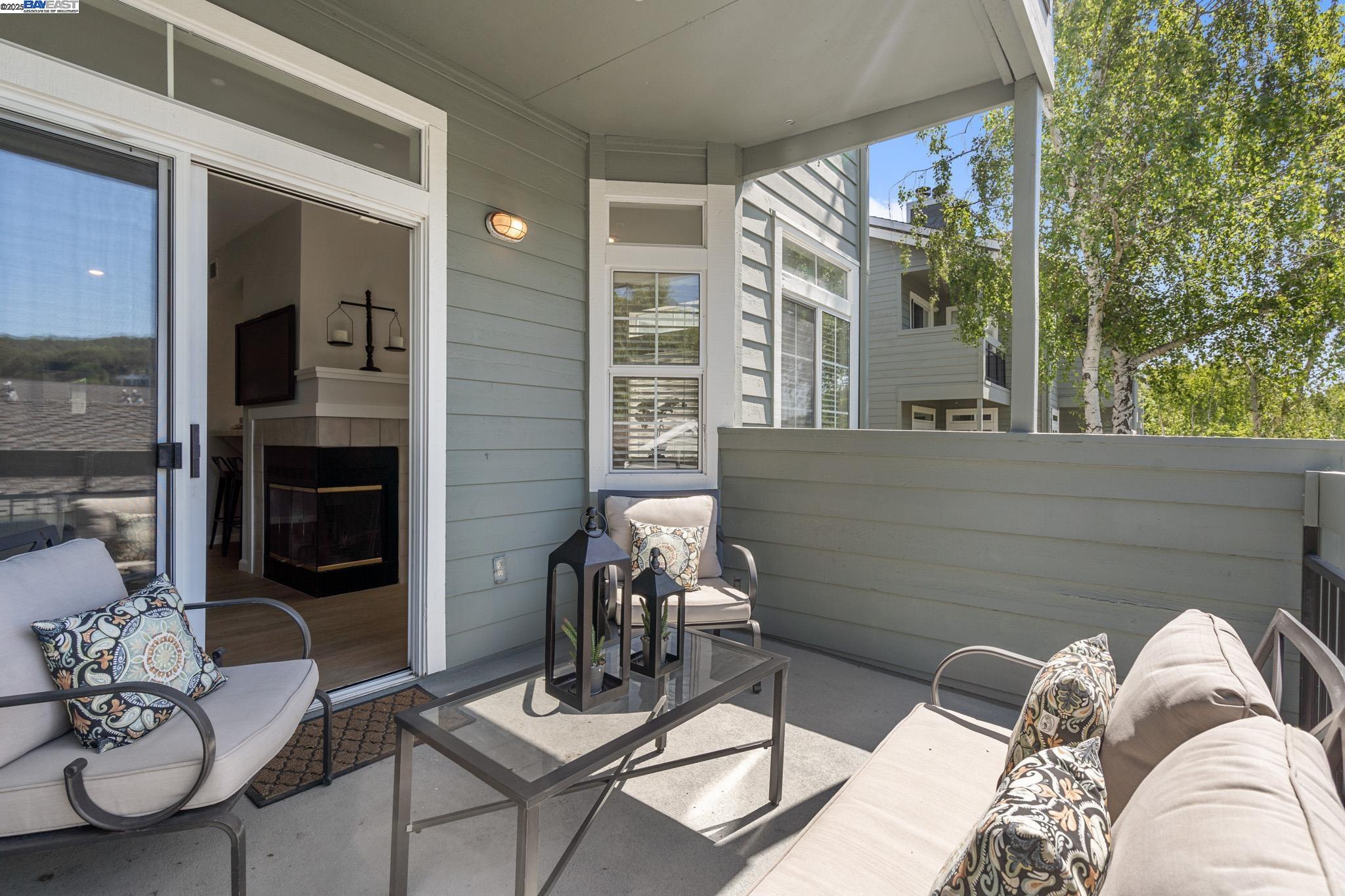 8165 Mountain View Drive, Unit C Pleasanton, CA 94588 - Photo 17 of 35 a view of balcony and patio
