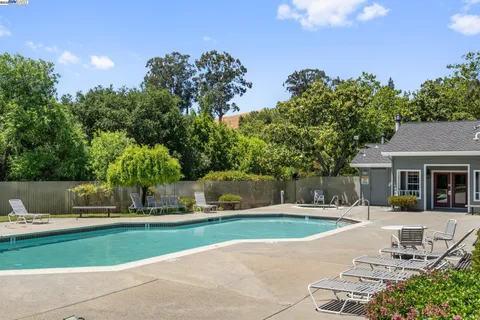 a house view with a outdoor space