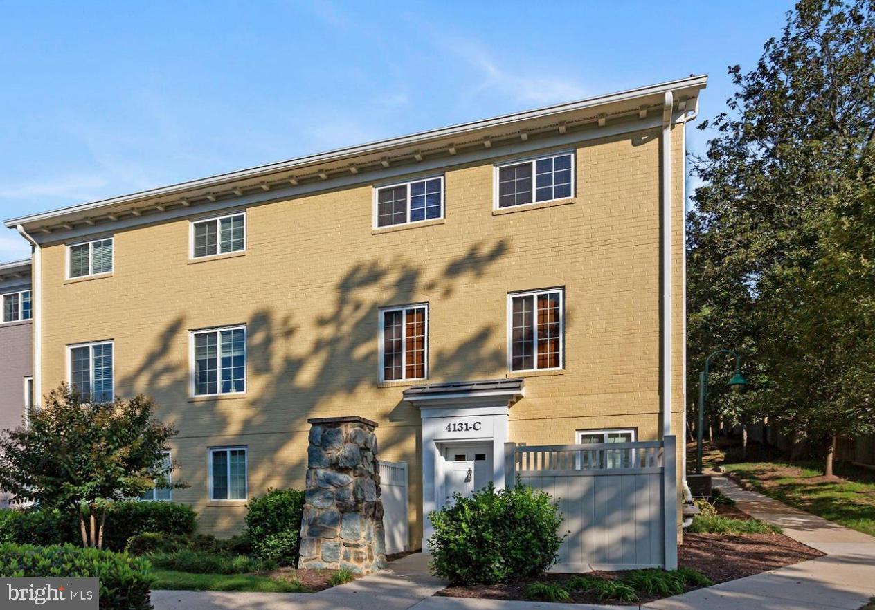4131 South Four Mile Run Drive, Unit C Arlington, VA 22204 - Photo 1 of 1 Home front with nice patio.