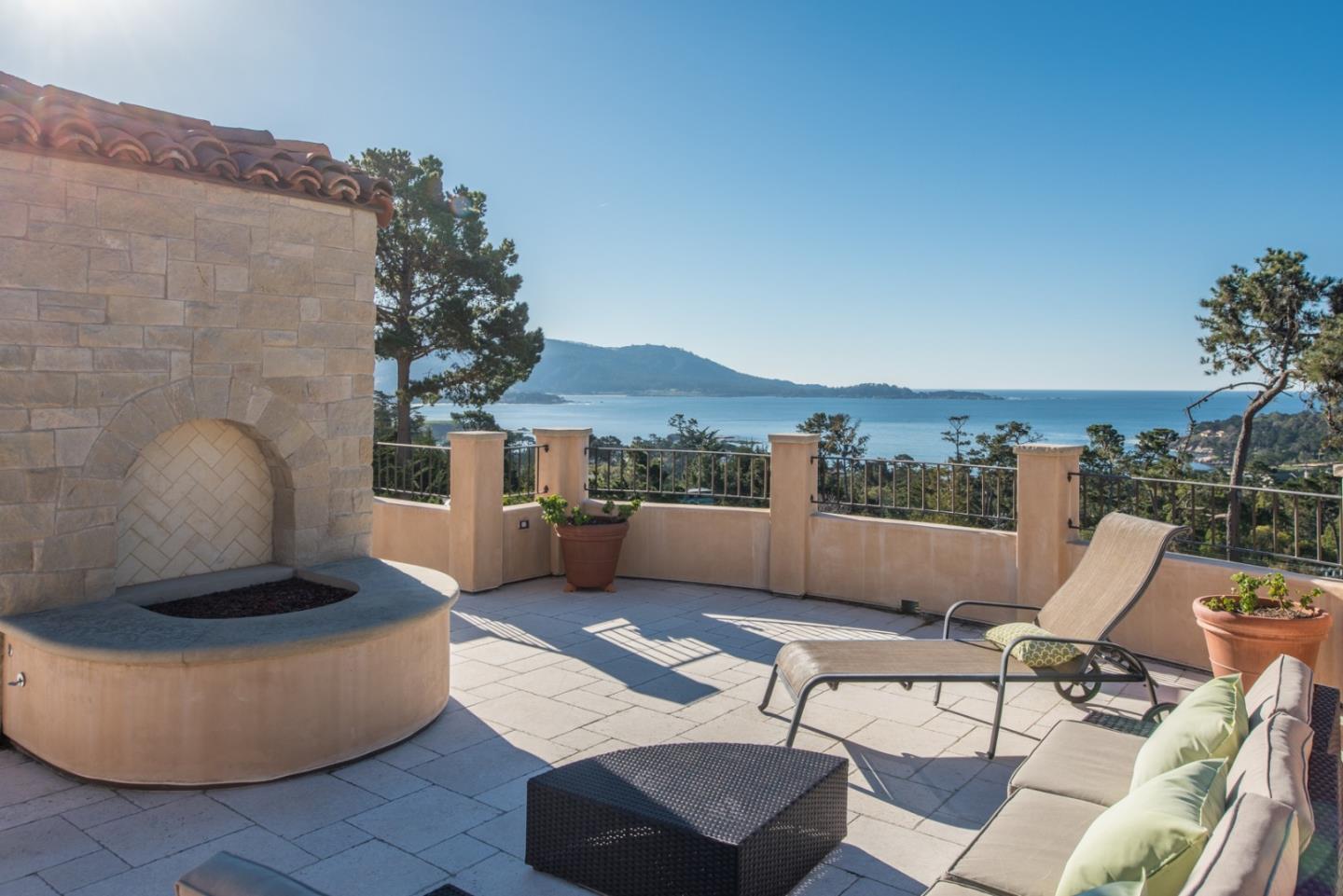 1451 Riata Road Pebble Beach, CA 93953 - Photo 18 of 18 a view of a chairs and table in patio