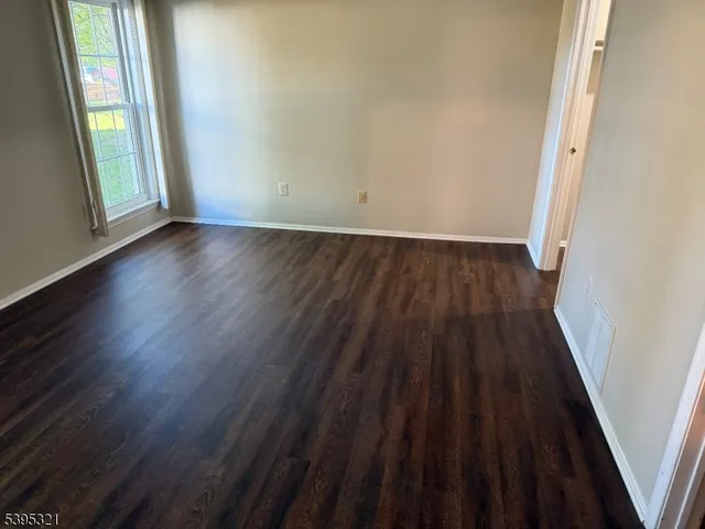 a view of wooden floor in a room