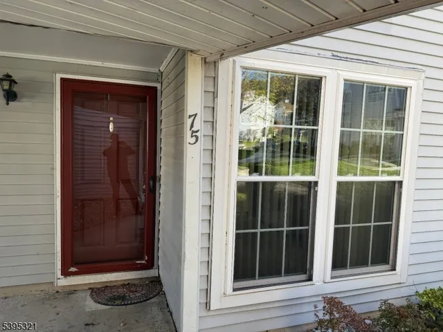 a view of front door