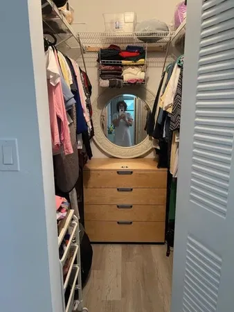a utility room with washer and dryer