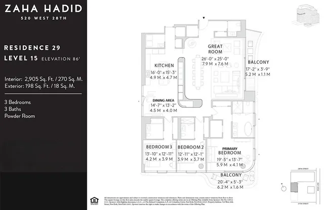 $8,000,000 | 520 West 28th Street, Unit 29 | Chelsea