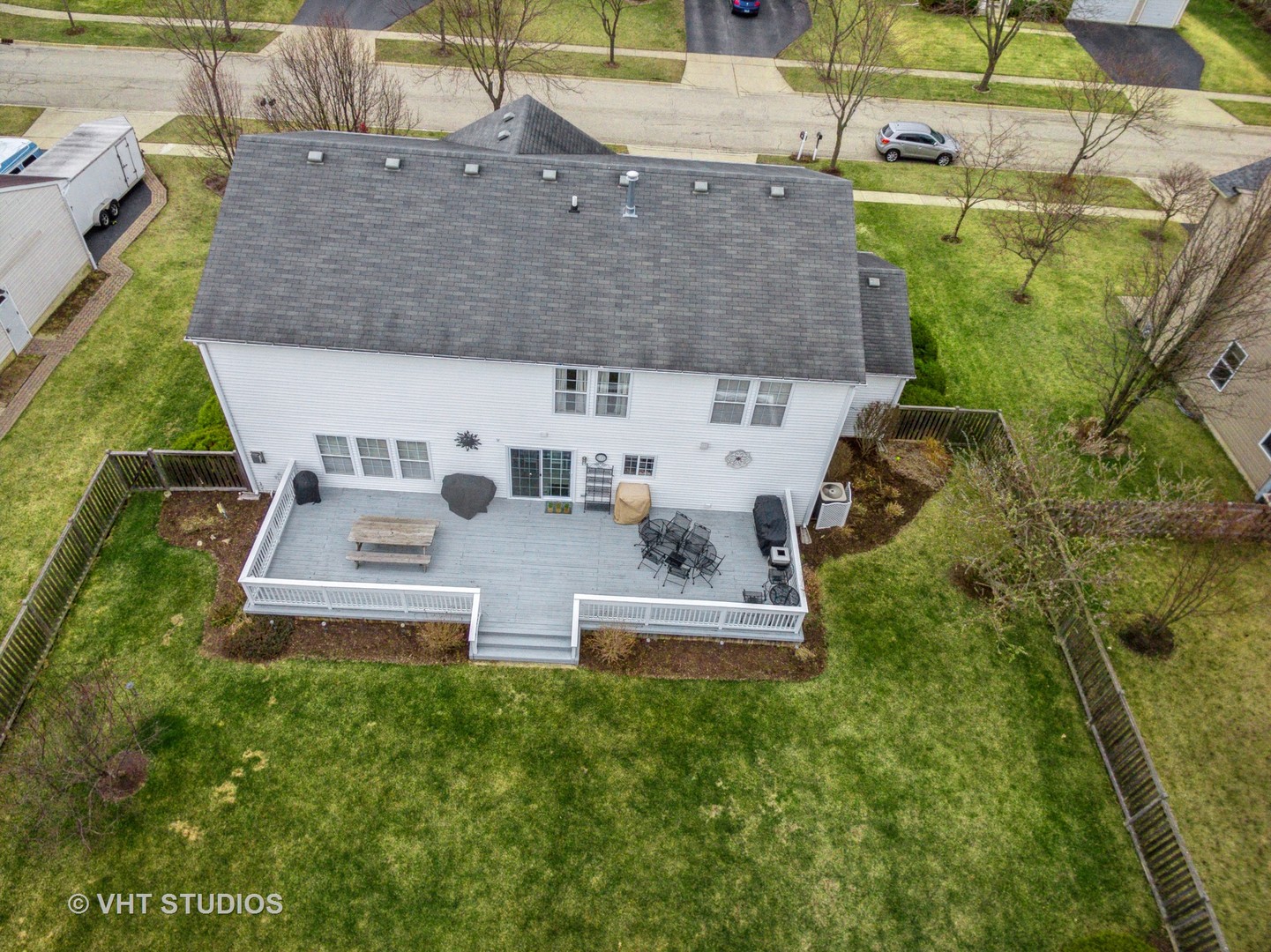 2621 Arbor Drive McHenry, IL 60050 - Photo 32 of 36 an aerial view of a house with a yard