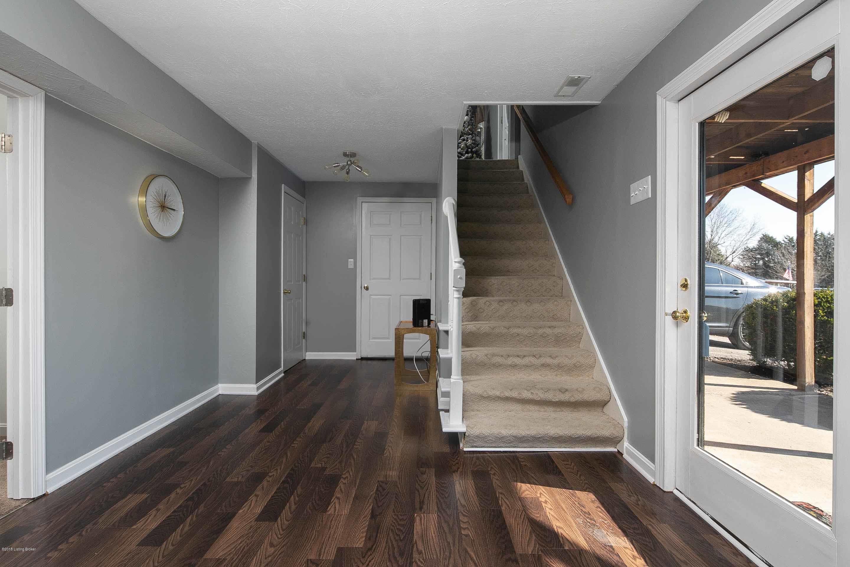 2350 Raymond Road Shepherdsville, KY 40165 - Photo 11 of 29 Lower level entryway and foyer. Stairs up to main level with kitchen, living room and bedrooms