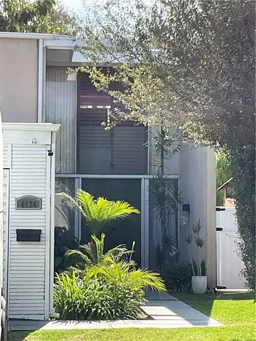 a view of a small garden