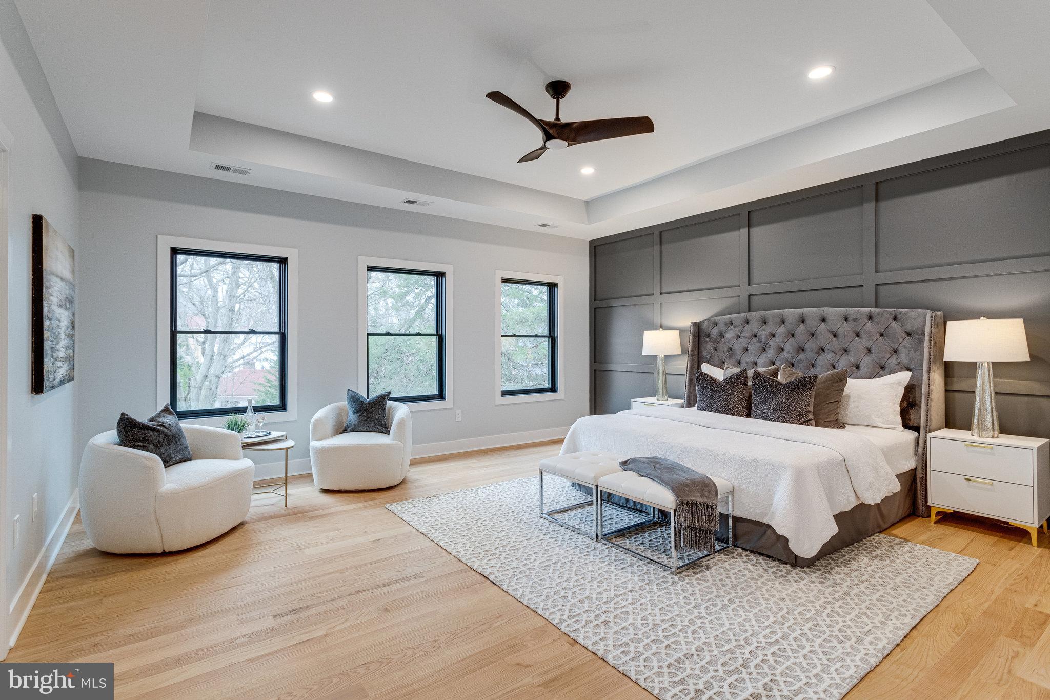 1952 Foxhall Road McLean, VA 22101 - Photo 45 of 99 Vaulted/recessed ceiling at owner’s suite
