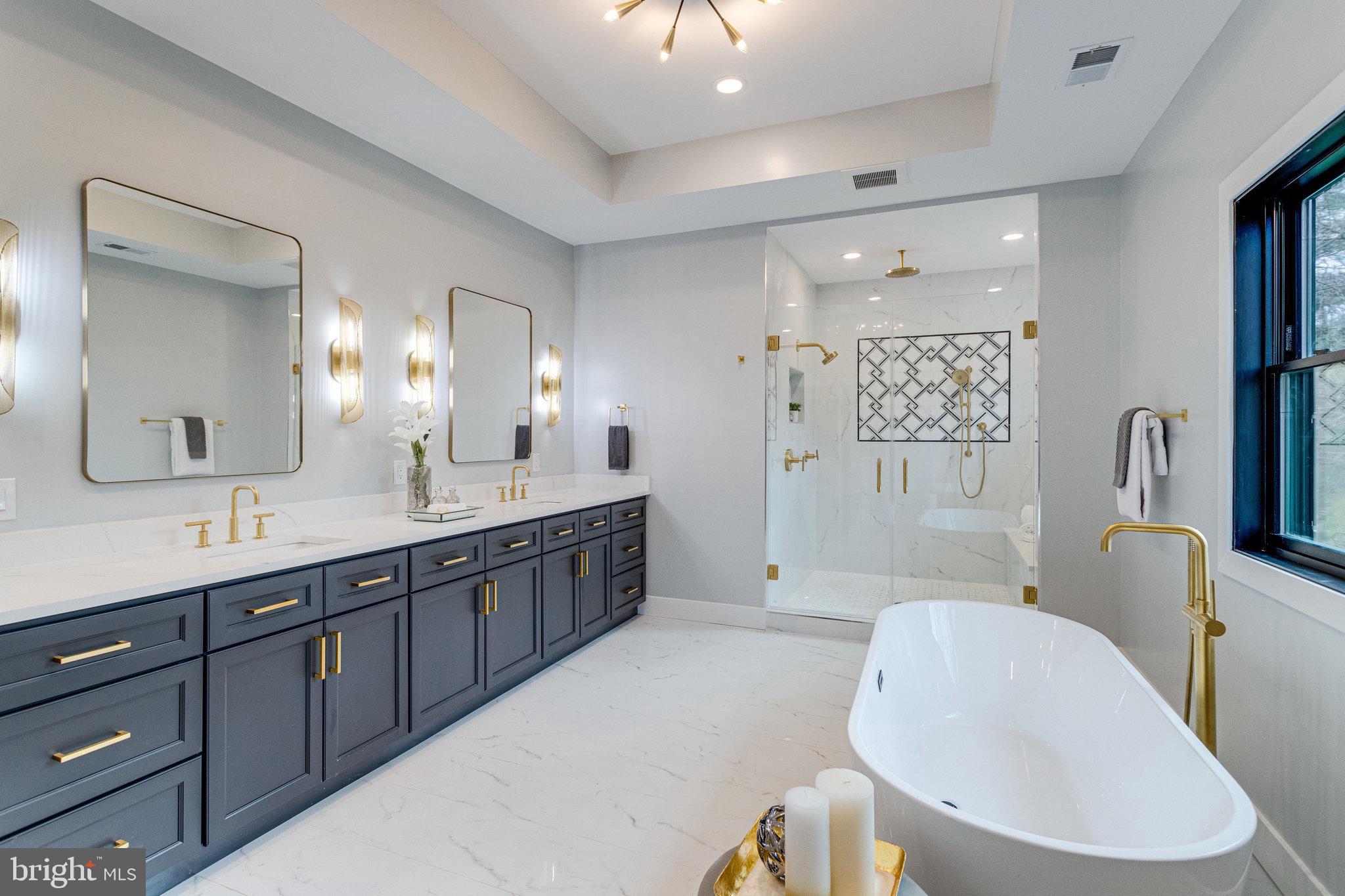 1952 Foxhall Road McLean, VA 22101 - Photo 53 of 99 owner's suite elegant bathroom