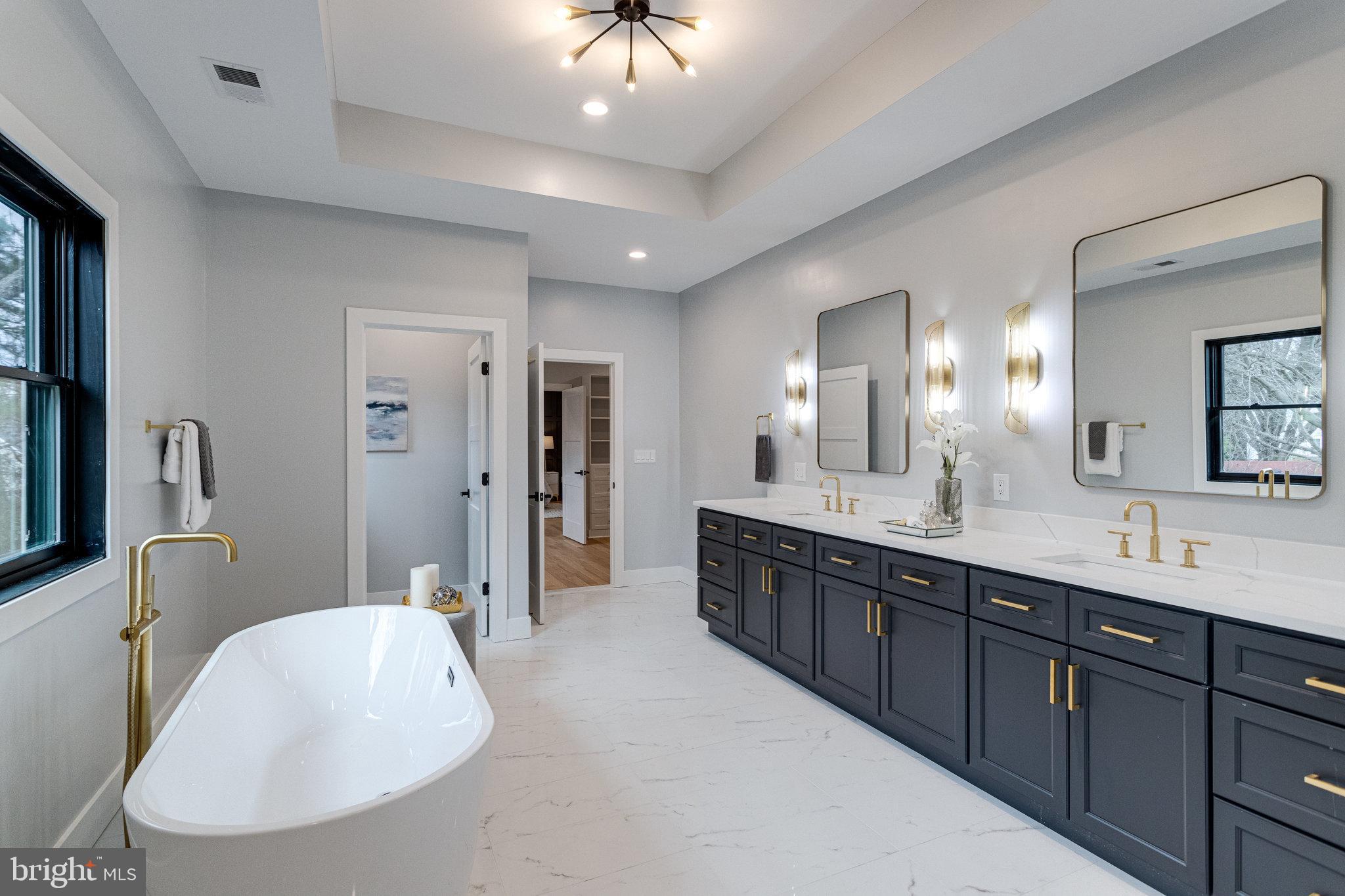 1952 Foxhall Road McLean, VA 22101 - Photo 55 of 99 owner's suite elegant bathroom