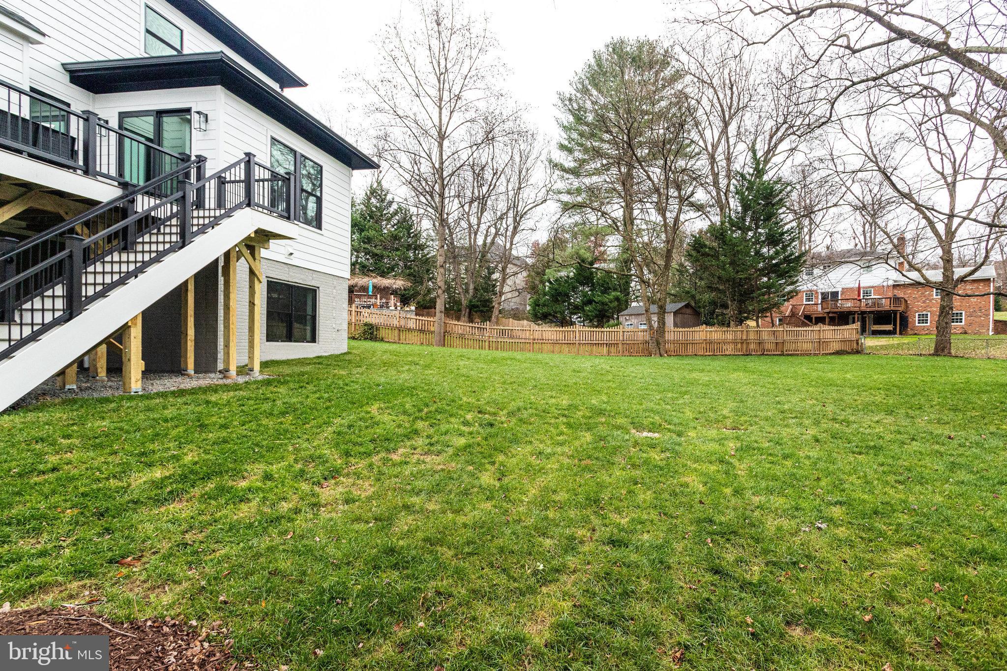 1952 Foxhall Road McLean, VA 22101 - Photo 95 of 99 Spacious Backyard