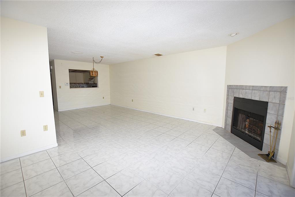 707 Carpenters Way, Unit 45 Lakeland, FL 33809 - Photo 9 of 20 an empty room with fireplace