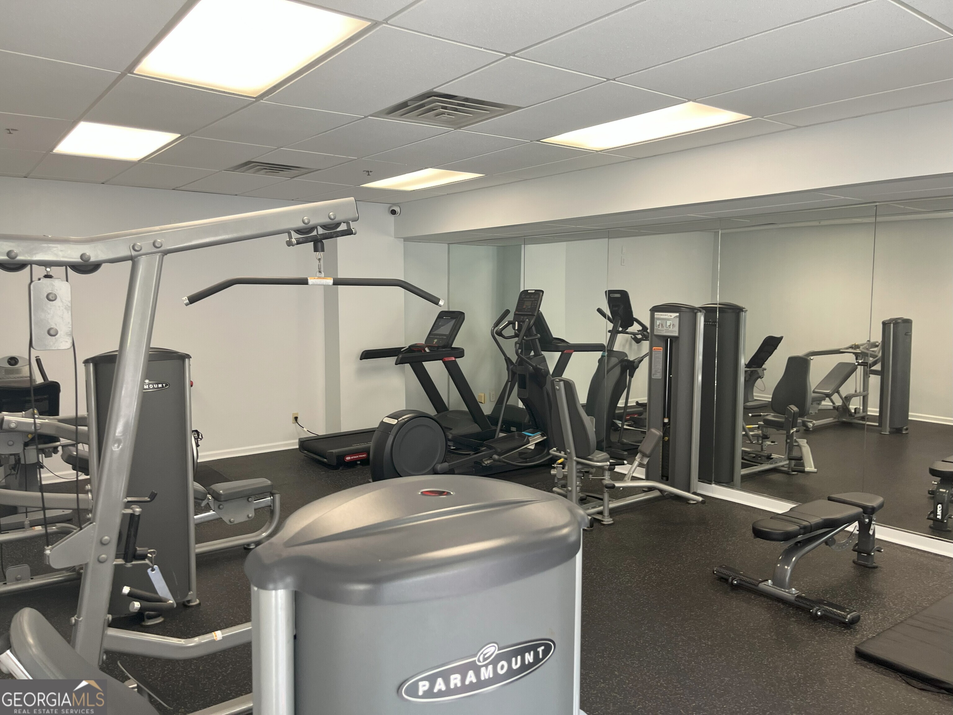 275 13th Street Northeast, Unit 605 Atlanta, GA 30309 - Photo 12 of 13 a view of a room with gym equipment