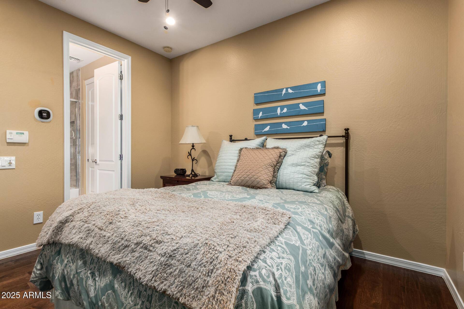 21626 North 38th Way Phoenix, AZ 85050 - Photo 35 of 72 a bedroom with a bed and a view of closet