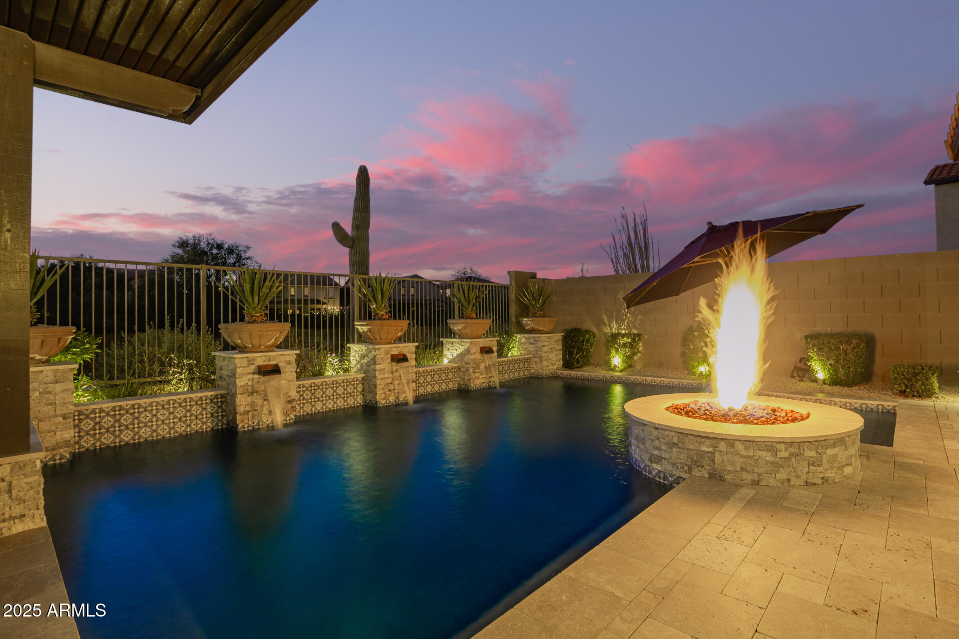 21626 North 38th Way Phoenix, AZ 85050 - Photo 45 of 72 a view of a swimming pool with a patio