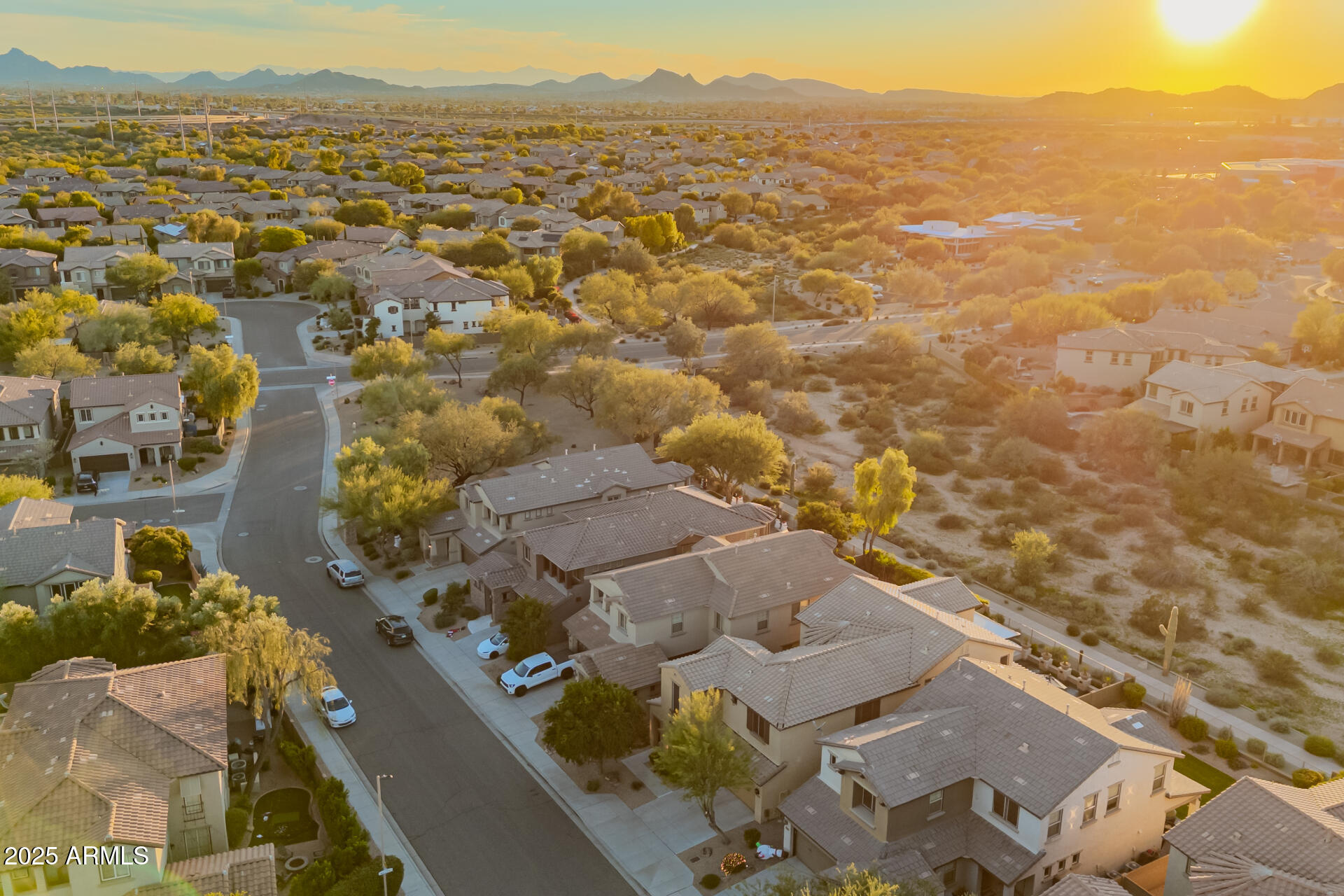 21626 North 38th Way Phoenix, AZ 85050 - Photo 55 of 72 an aerial view of residential houses with outdoor space