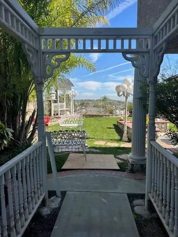a view of outdoor space yard and patio