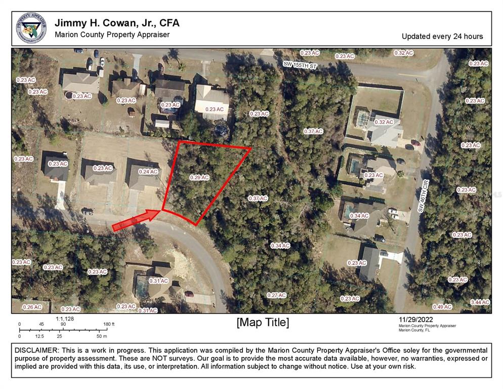 Tbd Southwest 155th Place Road Ocala, FL 34473 - Photo 1 of 1 Lot Location and Size .29 acres