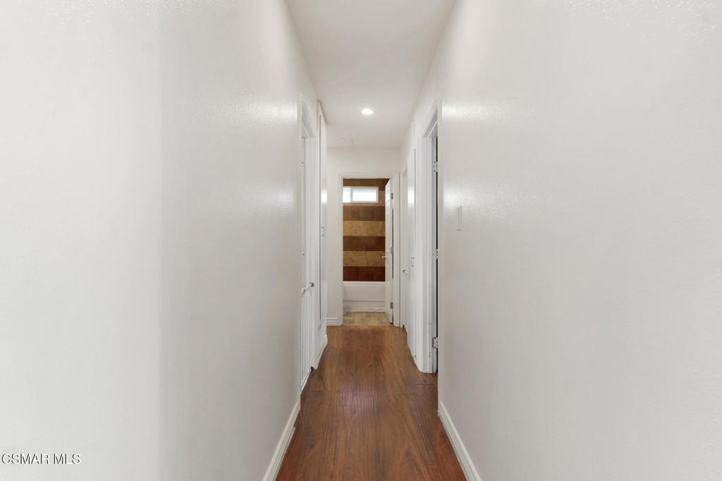 2141 Fitzgerald Road Simi Valley, CA 93065 - Photo 11 of 20 a view of hallway with wooden floor