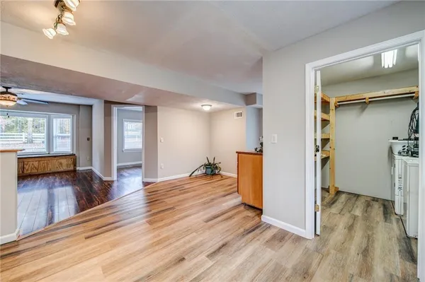 a view of a living room