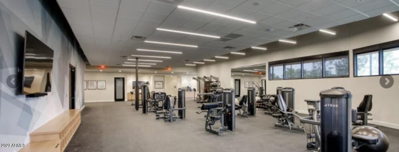 7700 East Gainey Ranch Road, Unit 101 Scottsdale, AZ 85258 - Photo 30 of 36 Weight room