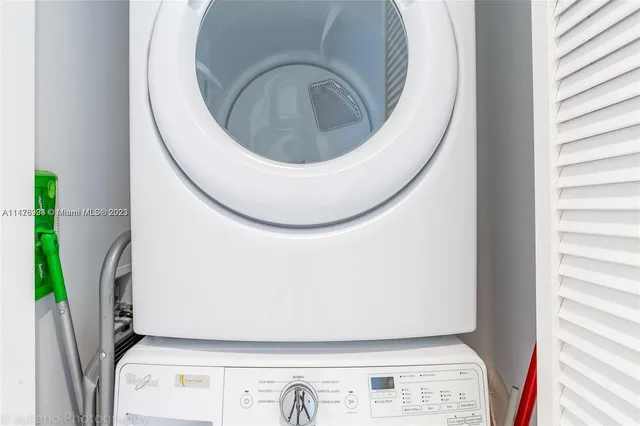 a view of a bathroom with a glass door