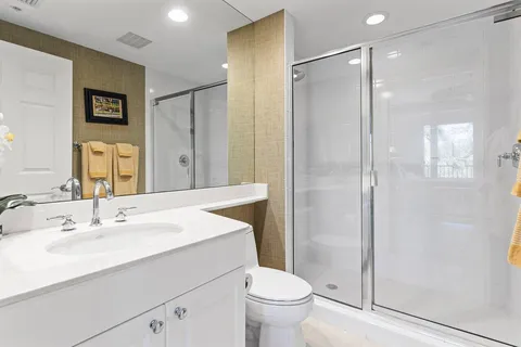 a view of a livingroom with furniture and chandelier
