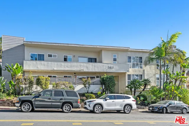 a car parked in front of a house