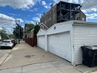 a view of a car garage