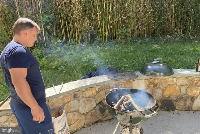 a view of a living room and dining room