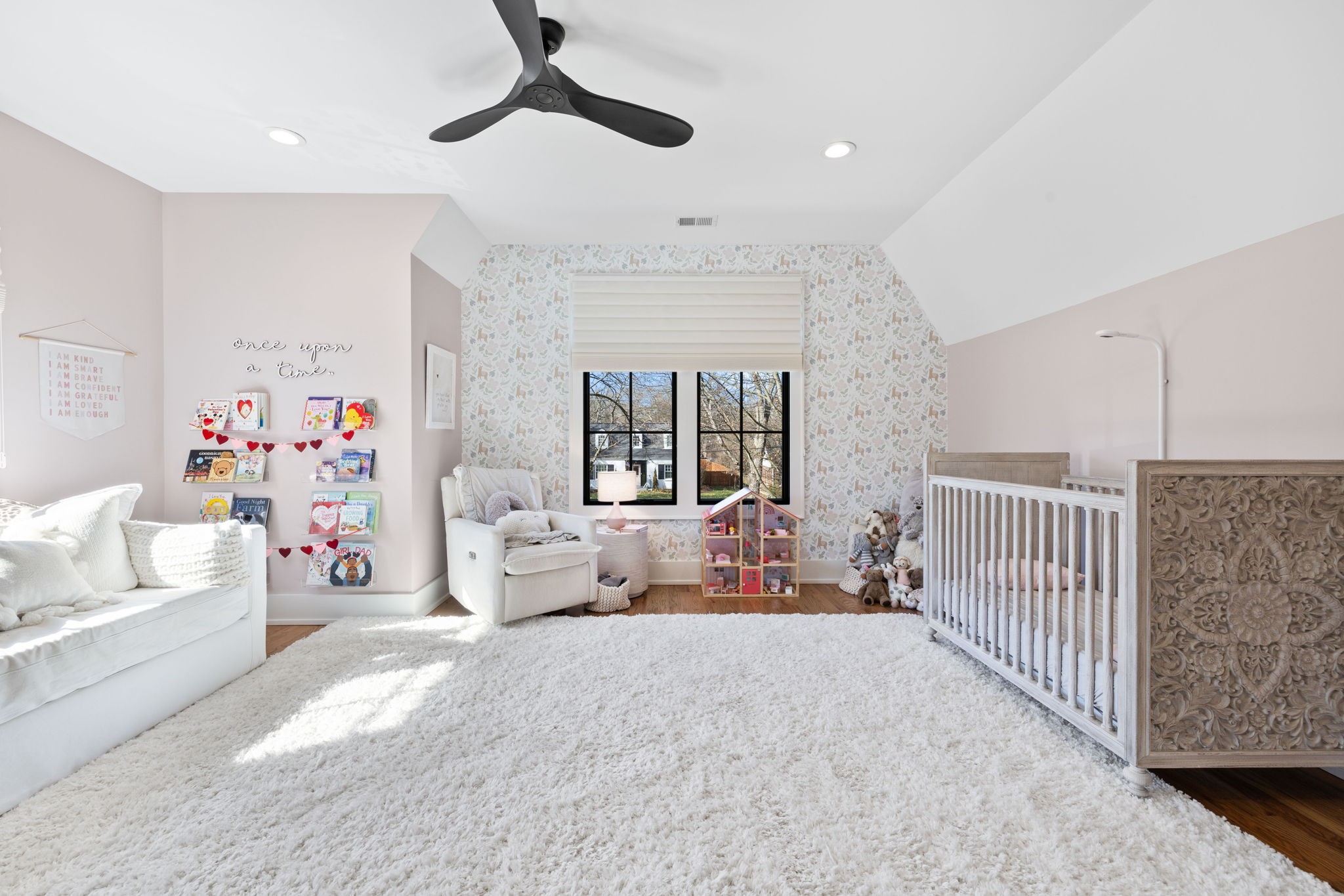 2904 Snowden Road Nashville, TN 37204 - Photo 52 of 69 a bedroom with furniture and a large window