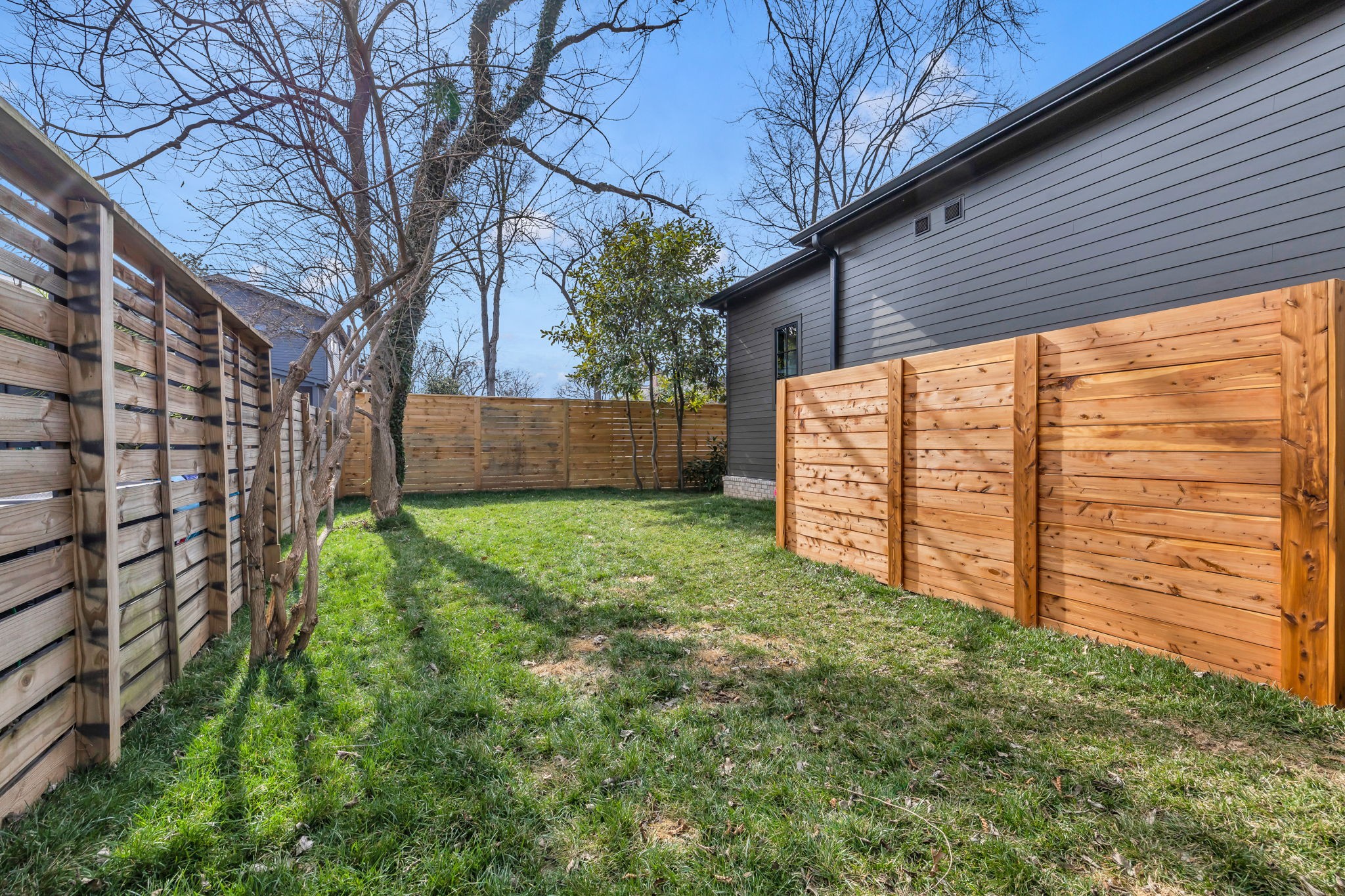 2904 Snowden Road Nashville, TN 37204 - Photo 62 of 69 a view of a backyard with wooden fence