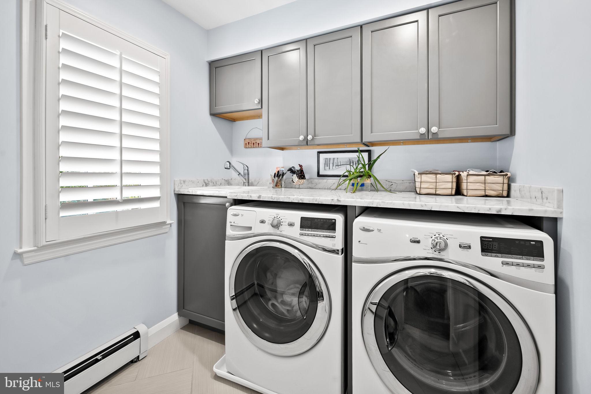 1719 Thornton Ridge Road Baltimore, MD 21204 - Photo 30 of 36 a utility room with dryer and washer