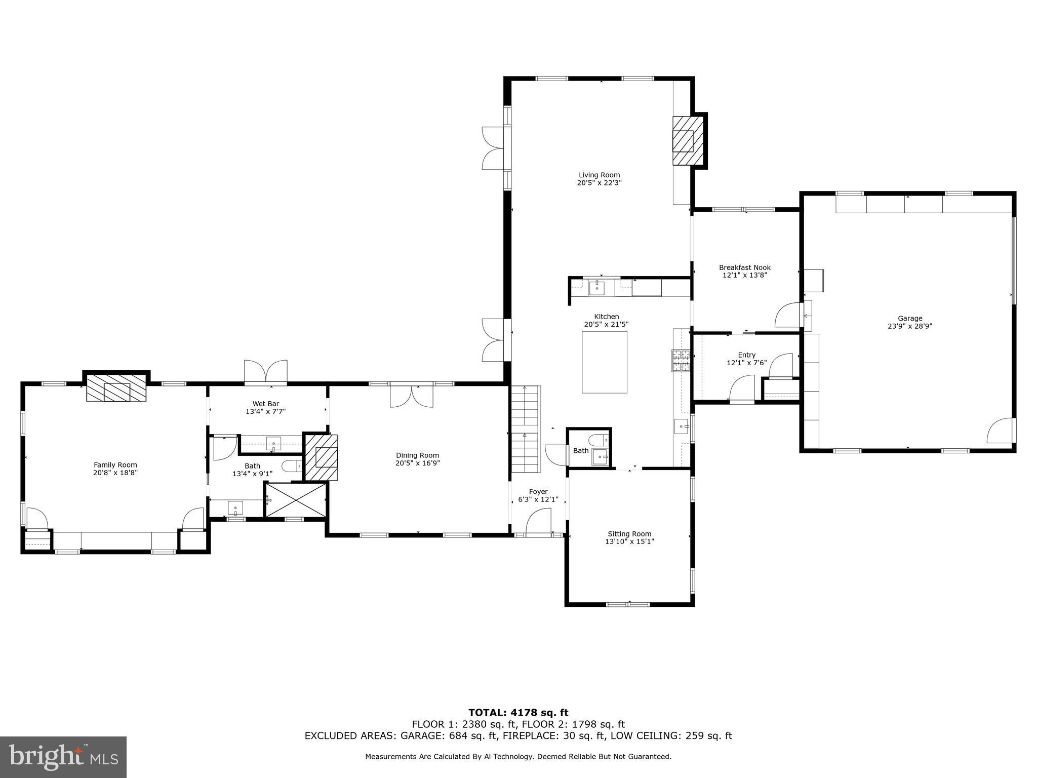 1719 Thornton Ridge Road Baltimore, MD 21204 - Photo 35 of 36 a picture of floor plan