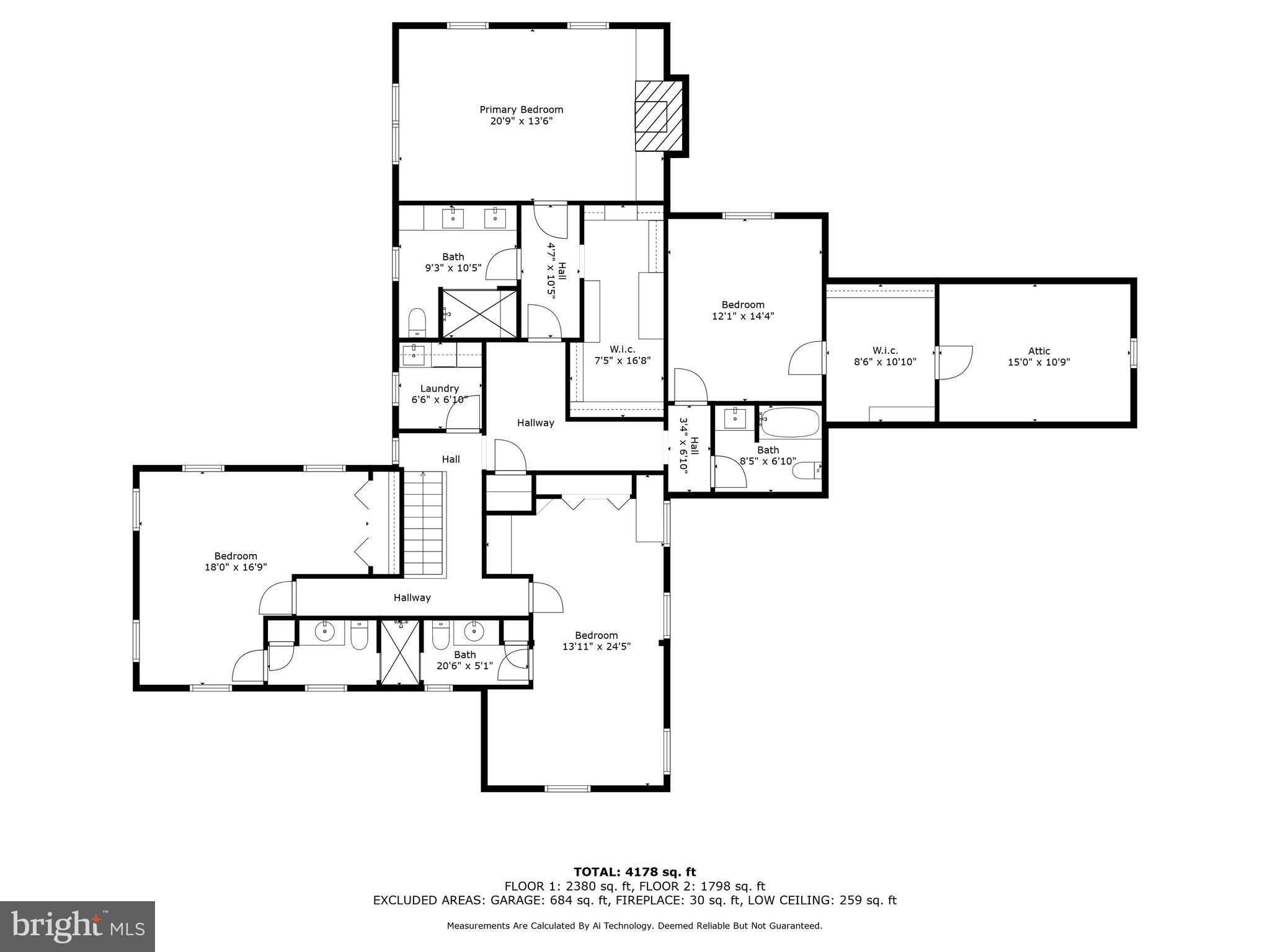 1719 Thornton Ridge Road Baltimore, MD 21204 - Photo 36 of 36 a picture of a floor plan