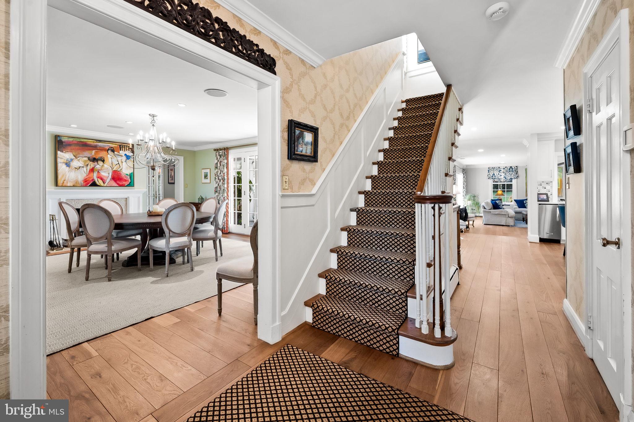 1719 Thornton Ridge Road Baltimore, MD 21204 - Photo 9 of 36 a view of entryway and hall with wooden floor