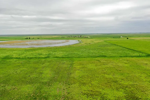 a view of an ocean and beach