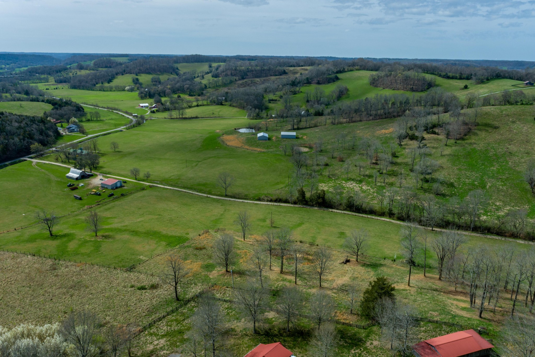 0 Endsley Road Frankewing, TN 38459 - Photo 5 of 31 an aerial view of a houses with outdoor space and trees all around