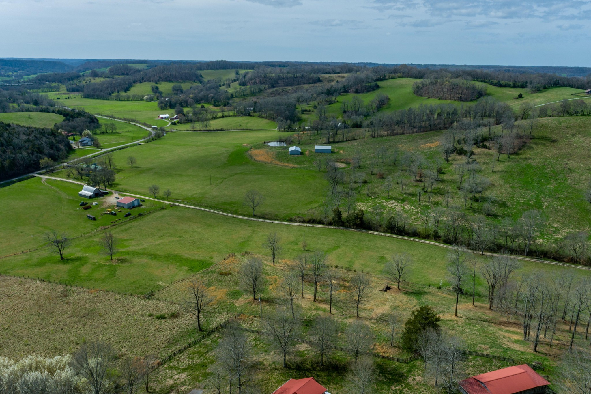 0 Endsley Road Frankewing, TN 38459 - Photo 6 of 31 an aerial view of a houses with outdoor space and trees all around