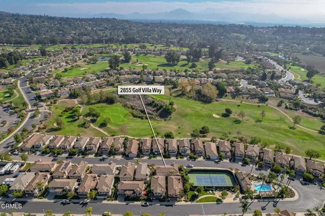 a view of a lake with a mountain in the background