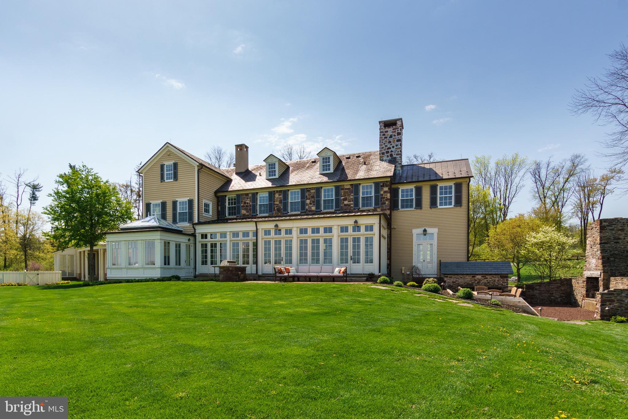 Exterior of house and yard