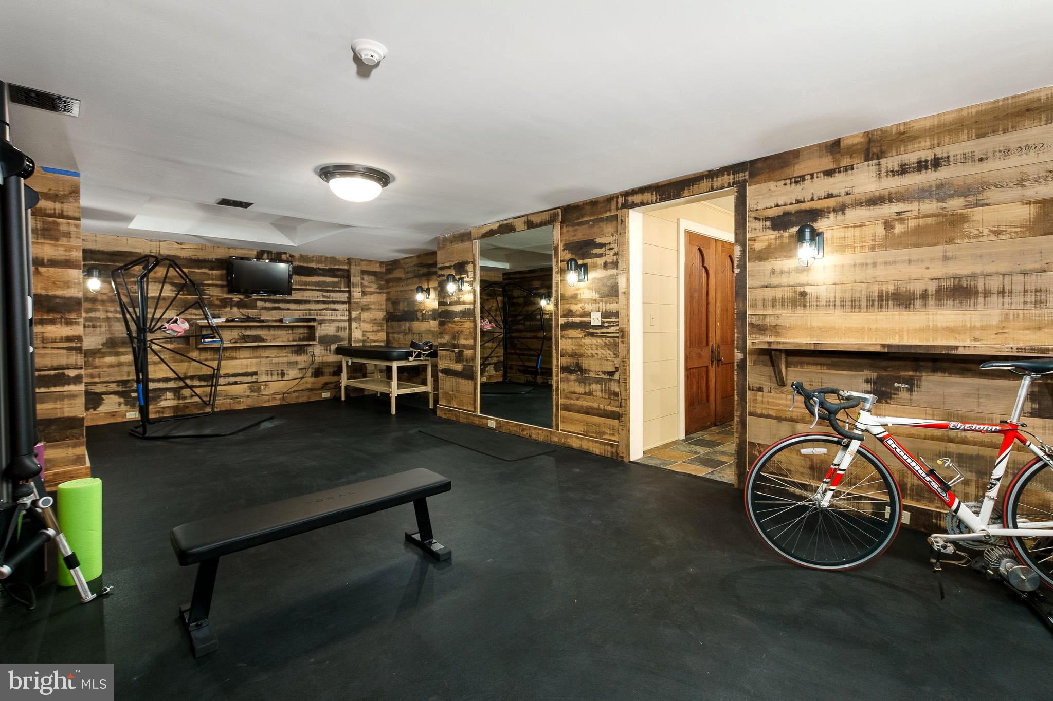 1459 Great Road Princeton, NJ 08540 - Photo 37 of 113 Lower level gym