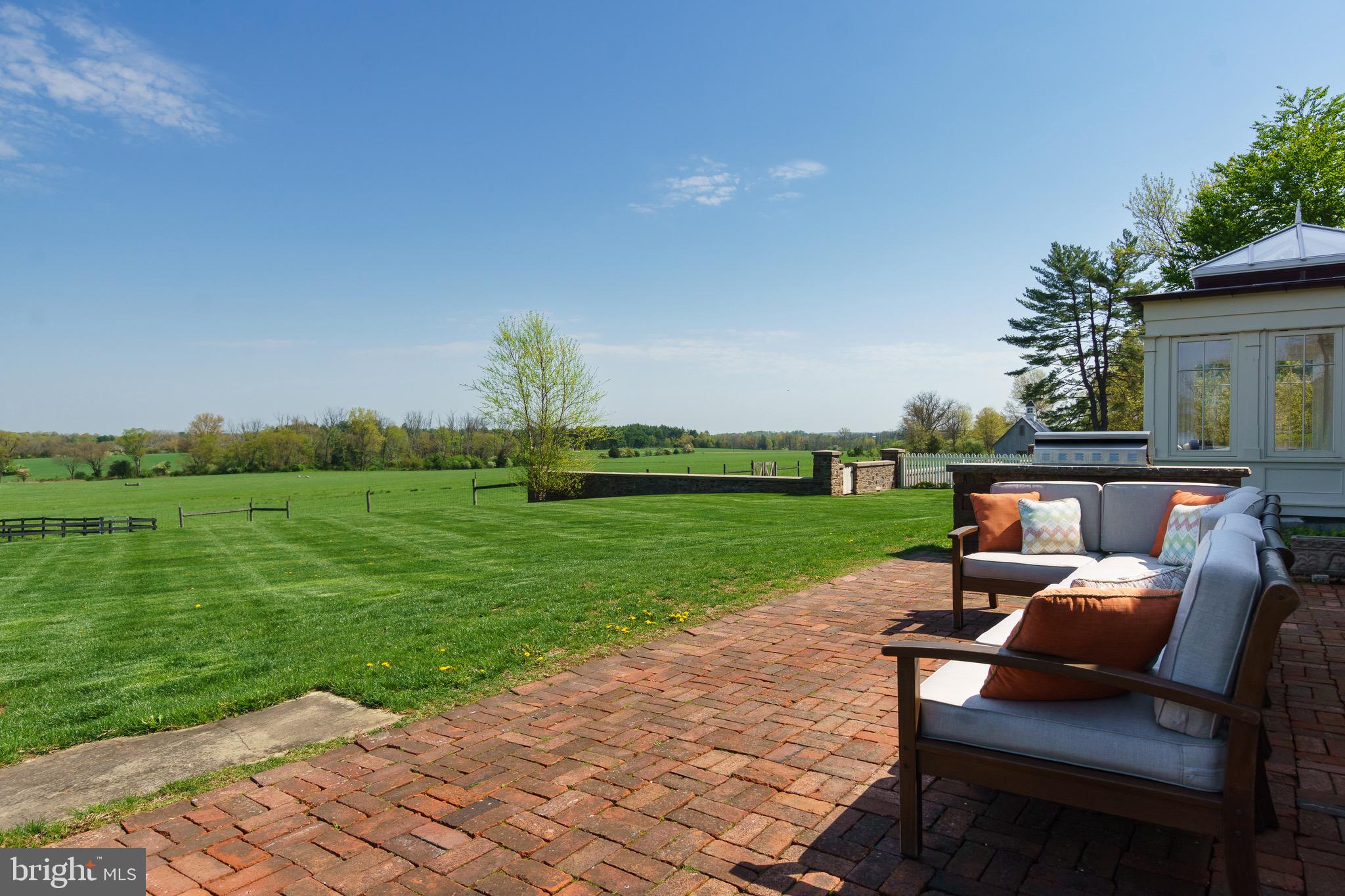1459 Great Road Princeton, NJ 08540 - Photo 39 of 113 Back patio with panoramic vista views