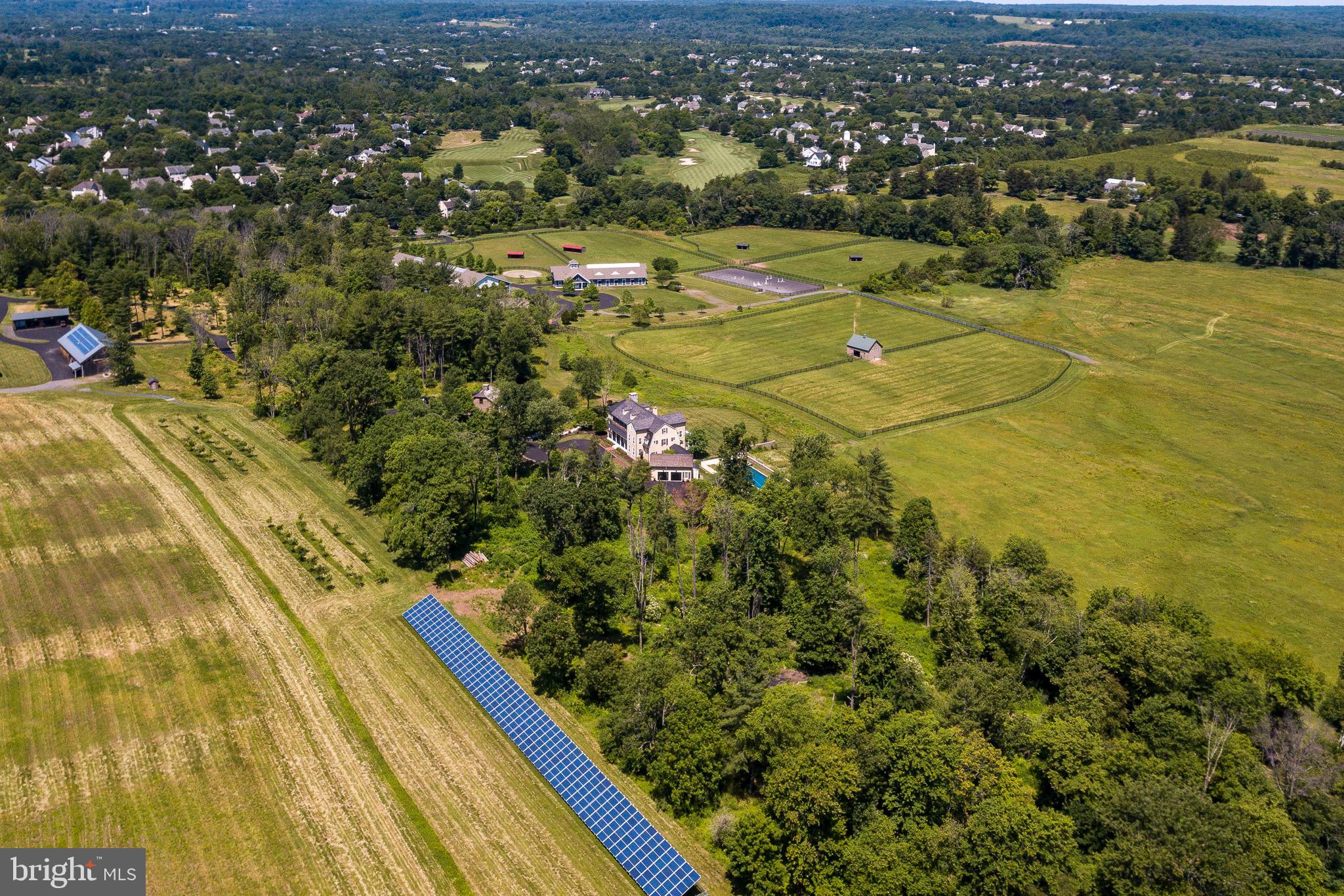 1459 Great Road Princeton, NJ 08540 - Photo 97 of 113 Partial view of planting beds and solar panels
