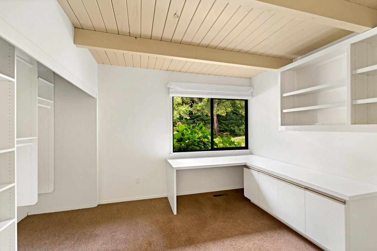1681 East Valley Road Montecito, CA 93108 - Photo 17 of 61 a view of an empty room with a window