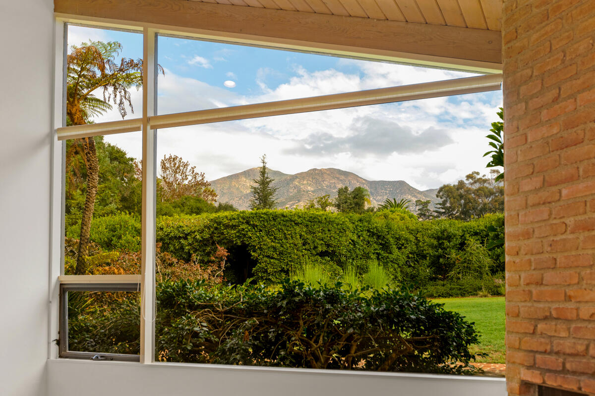 1681 East Valley Road Montecito, CA 93108 - Photo 32 of 61 a view of a city from a window