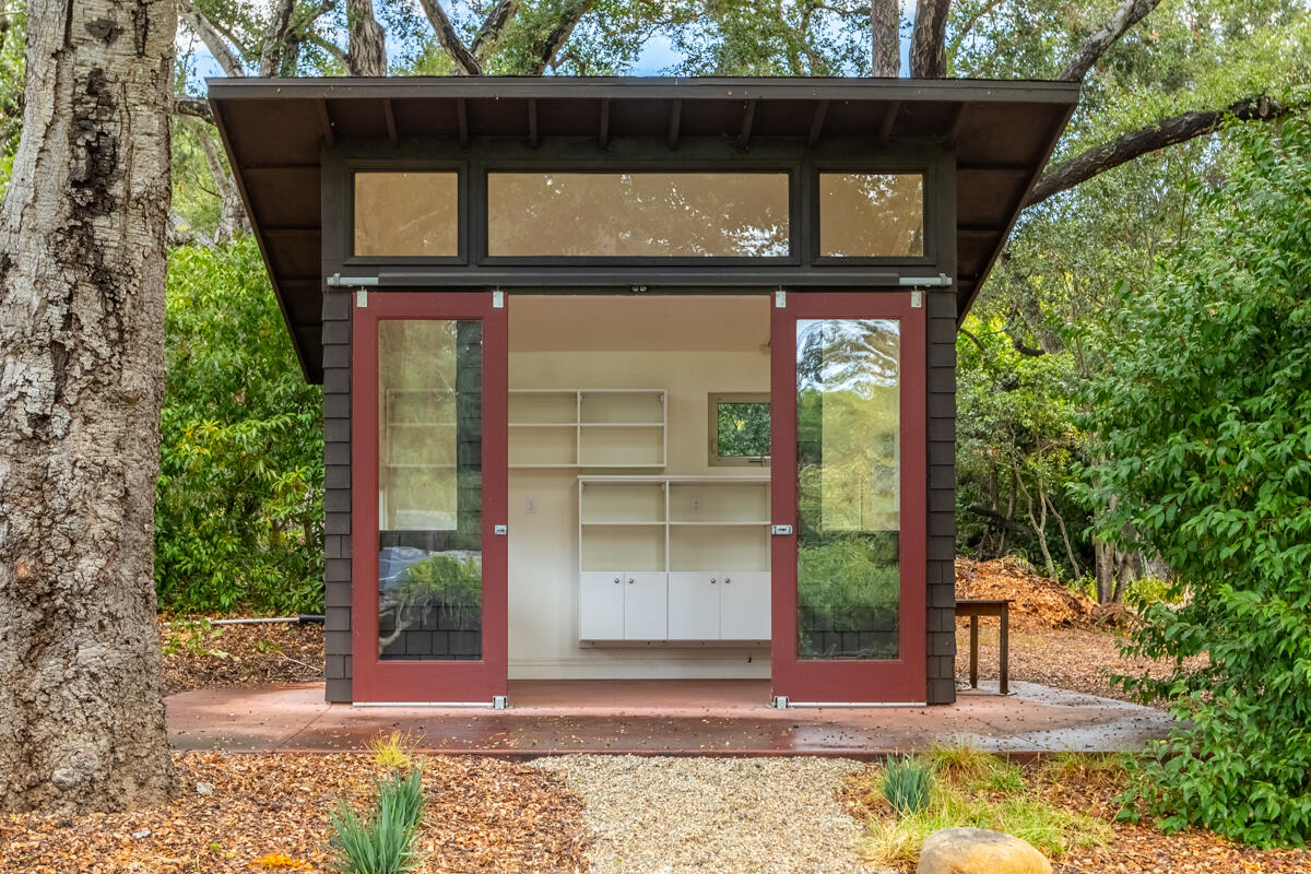 1681 East Valley Road Montecito, CA 93108 - Photo 45 of 61 a front view of a house with a yard